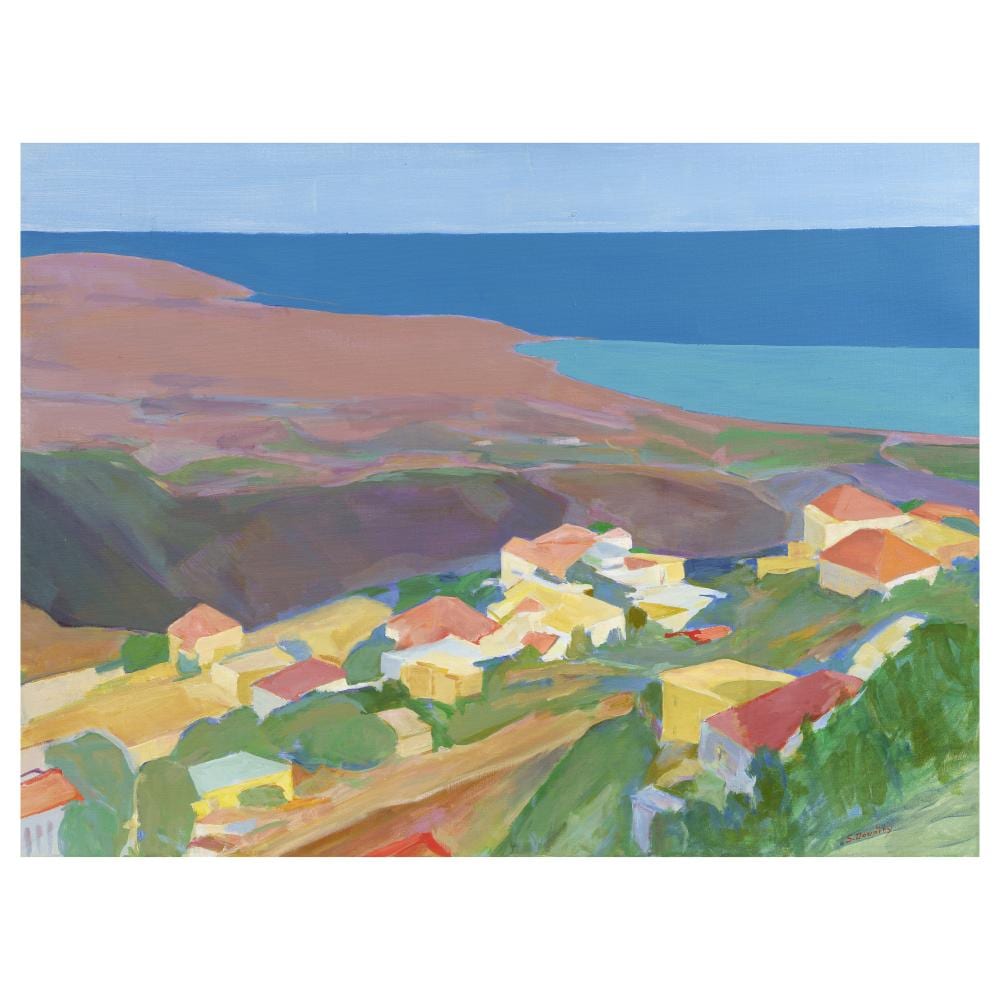 Saliba Douaihy comparable auction result: saliba douaihy lebanon 1915 1994 bay of akkar