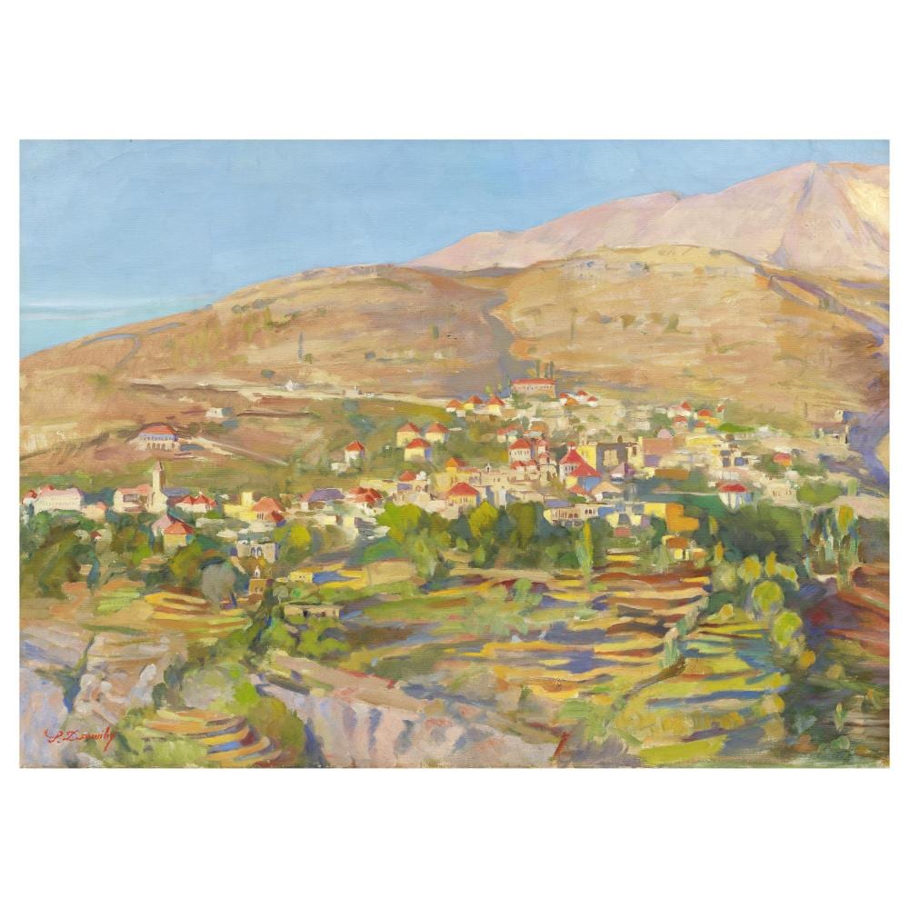 Saliba Douaihy comparable auction result: saliba douaihy lebanon 1915 1994 bsharri