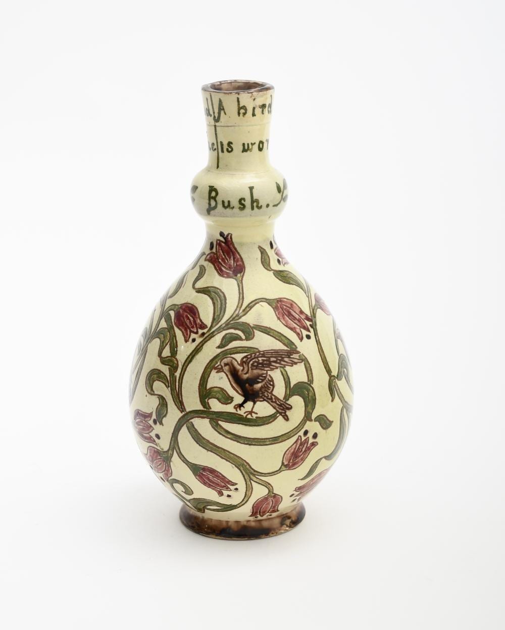 Pires Vieira comparable auction result: a della robbia pottery bottle vase by vi