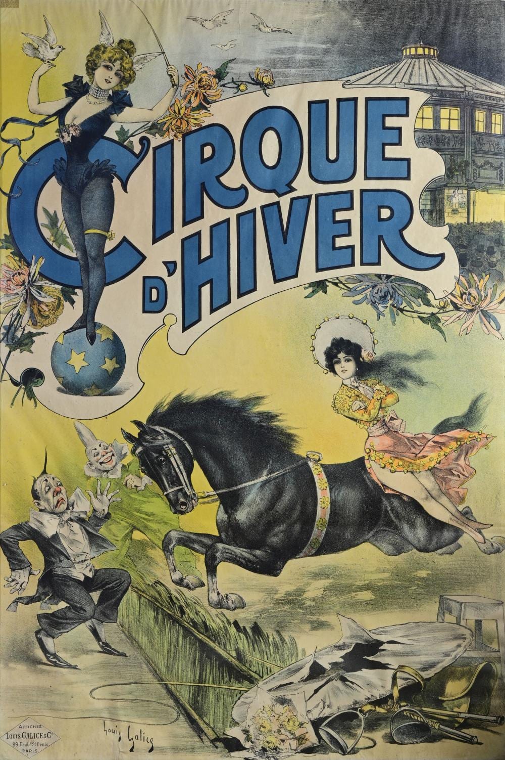 louis galice 1864 1935 cirque d hiver · Kinghams Auctioneers · 2026-06-11 Louis Galice comparable auction result: louis galice 1864 1935 cirque d hiver