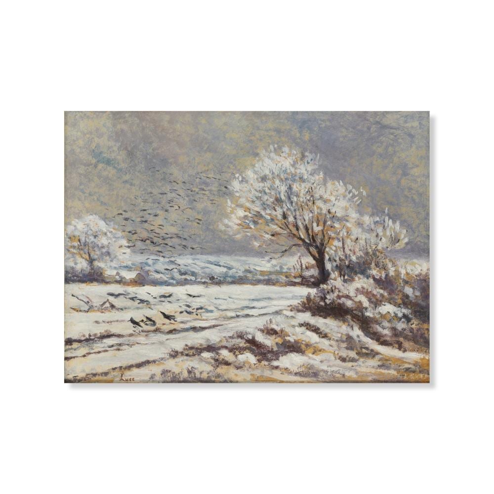 Maximilien Luce comparable auction result: maximilien luce 1858 1941 environ de m ricourt effet de neige