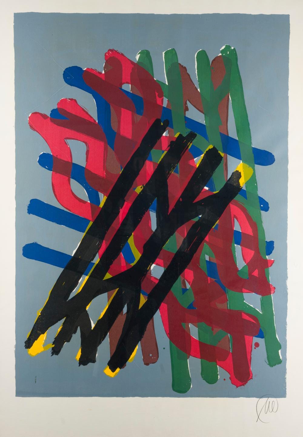 Markus Lüpertz comparable auction result: markus l pertz ohne titel