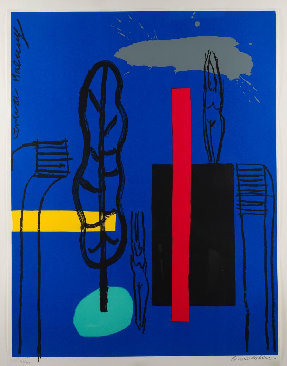 bruce mclean vertical balcony · Hargesheimer Kunstauktionen Düsseldorf · 2026-06-12 Bruce McLean comparable auction result: bruce mclean vertical balcony
