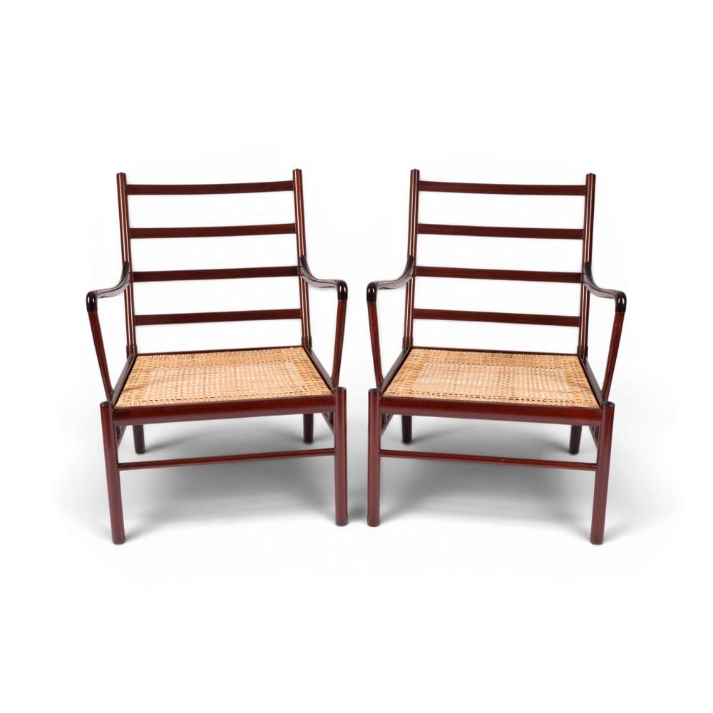 Ole Wanscher comparable auction result: ole wanscher paar pj 149 sessel colonial chair