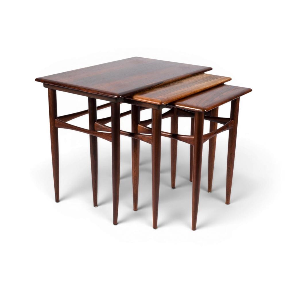 Kai Kristiansen comparable auction result: kai kristiansen drei beistelltische satztische
