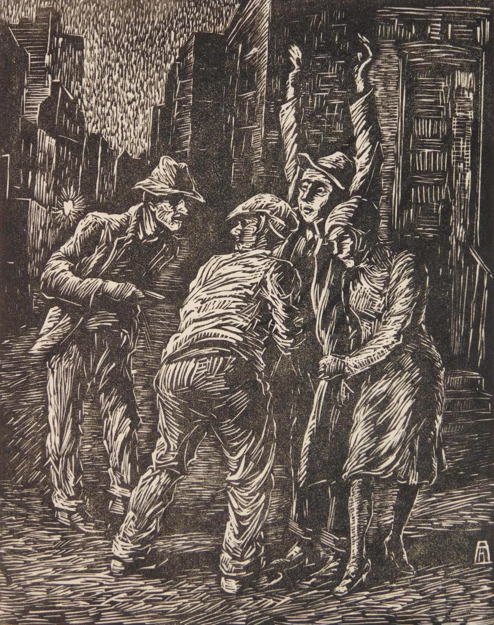 albert abramovitz american 1879 1963 linocut · Rachel Davis Fine Arts · 2026-06-06 Albert Abramovitz comparable auction result: albert abramovitz american 1879 1963 linocut