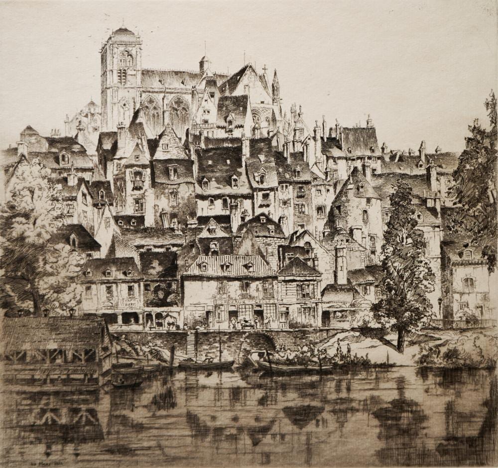 John Taylor Arms comparable auction result: john taylor arms american 1887 1953 etching