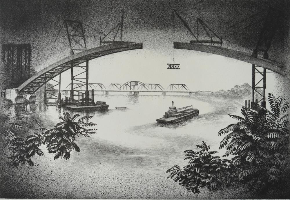 Louis Lozowick comparable auction result: louis lozowick american 1892 1973 lithograph