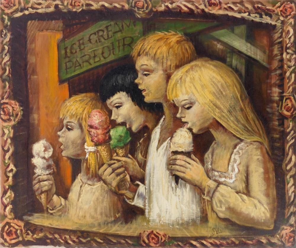 albert pels american 1910 1998 oil · Rachel Davis Fine Arts · 2026-06-06 Albert Pels comparable auction result: albert pels american 1910 1998 oil