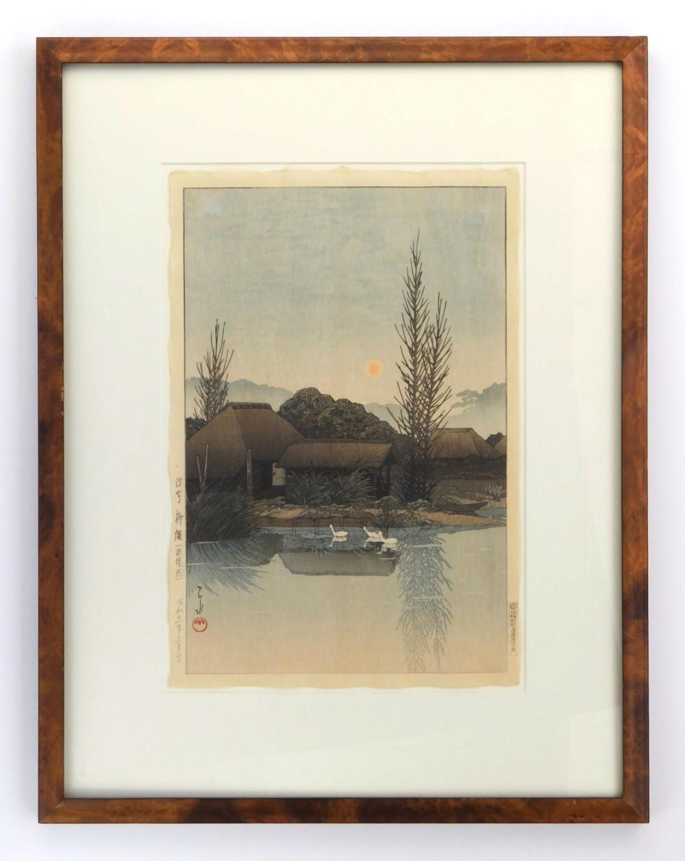 Hasui Kawase comparable auction result: hasui kawase japanese 1883 1957 woodblock