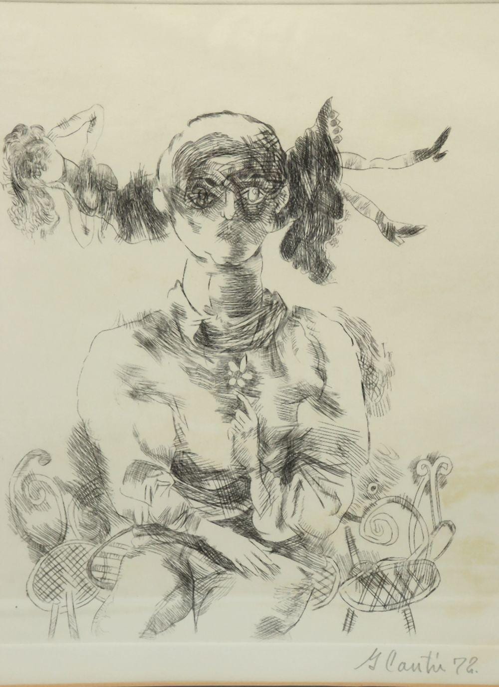 Gerardo Cantú comparable auction result: gerardo cant mexican 1934 2008 la celestina etching