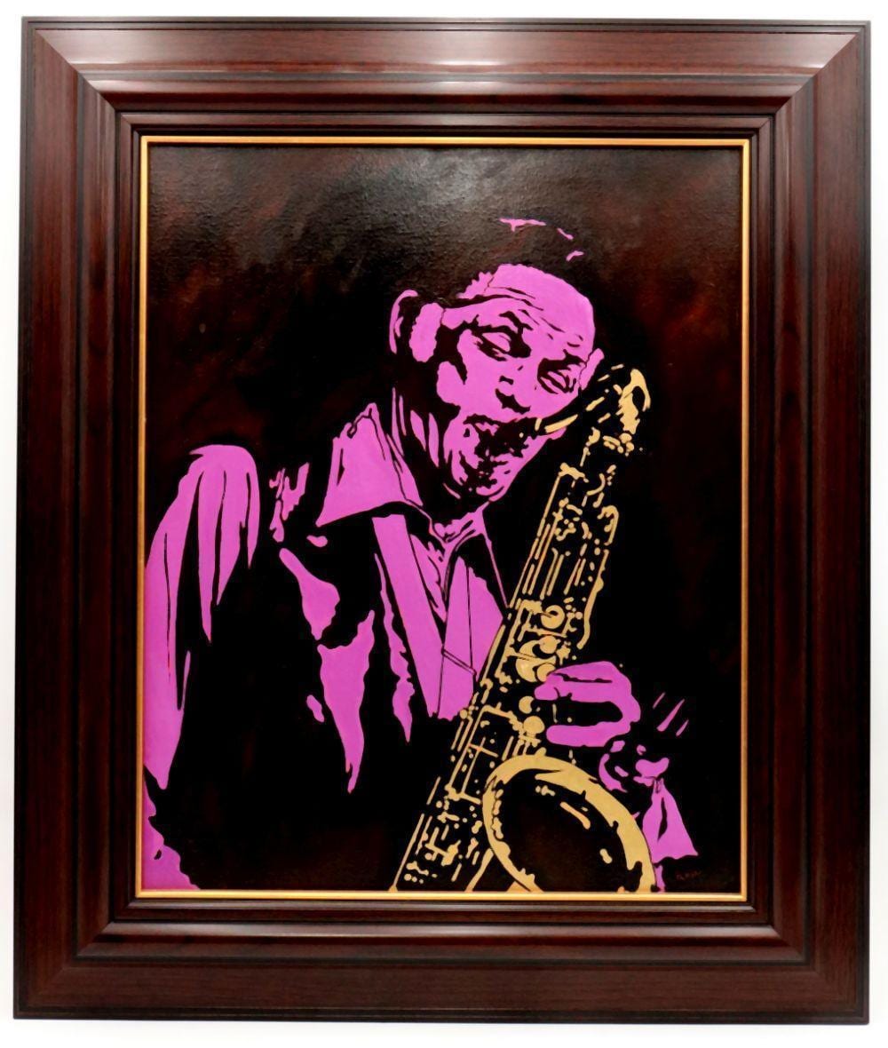 Ilkin Deniz comparable auction result: ilkin deniz turkish b 1961 acrylic painting on canvas
