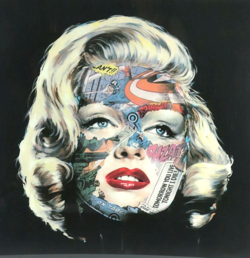 Sandra Chevrier comparable auction result: sandra chevrier la cage et tou screenprint
