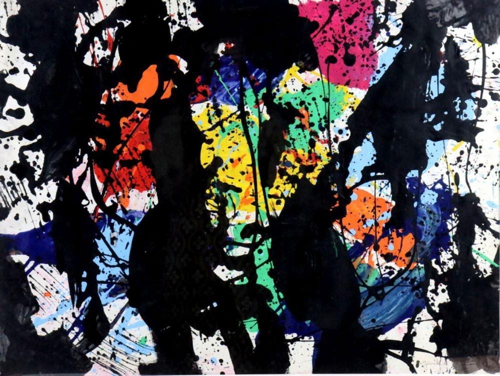 Jenik Cook comparable auction result: jenik cook iranian b 1940 acrylic painting on paper