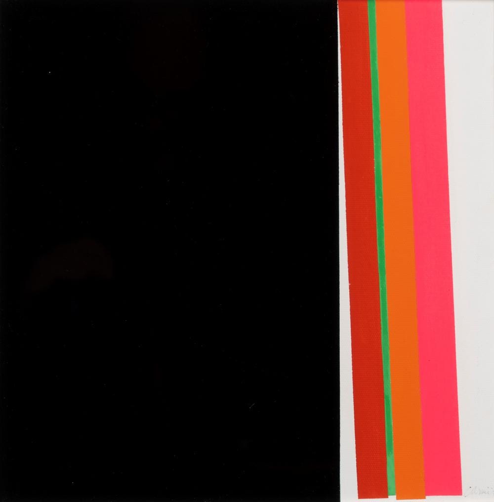 Eugenio Carmi comparable auction result: eugenio carmi genova 1920 lugano 2016 piccolo segnale 1972