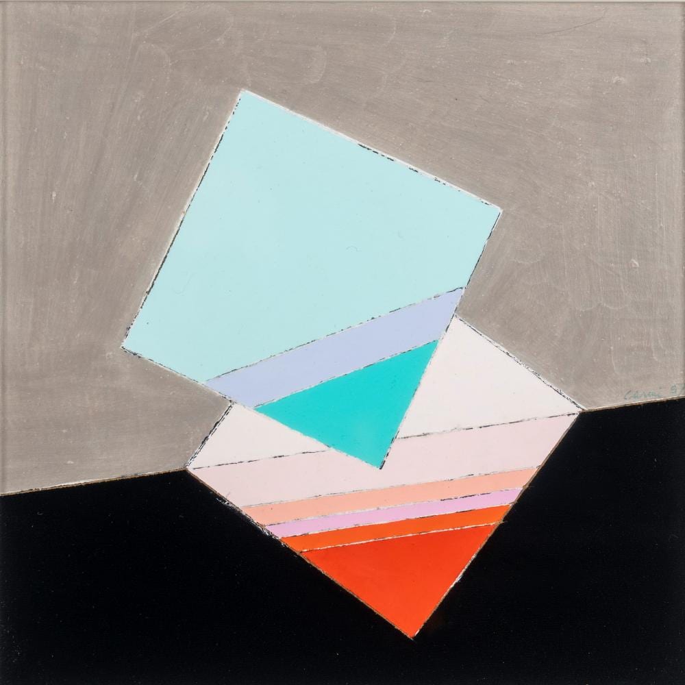 Eugenio Carmi comparable auction result: eugenio carmi genova 1920 lugano 2016 piccolo incontro 1997