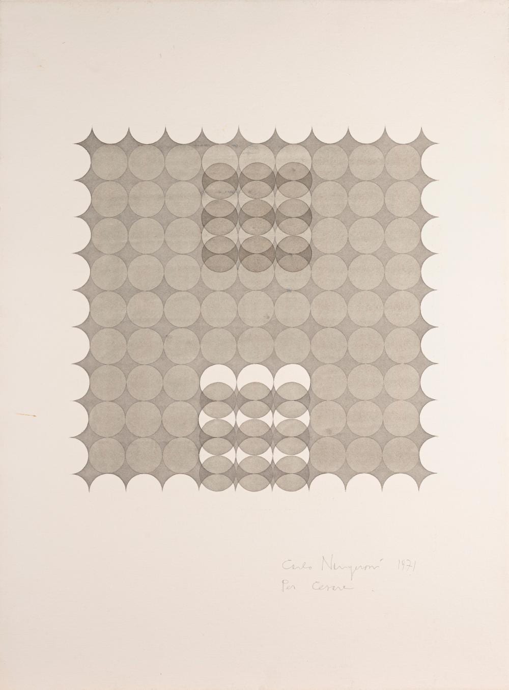 Carlo Nangeroni comparable auction result: carlo nangeroni new york 1922 calice ligure 2018 composition 1971