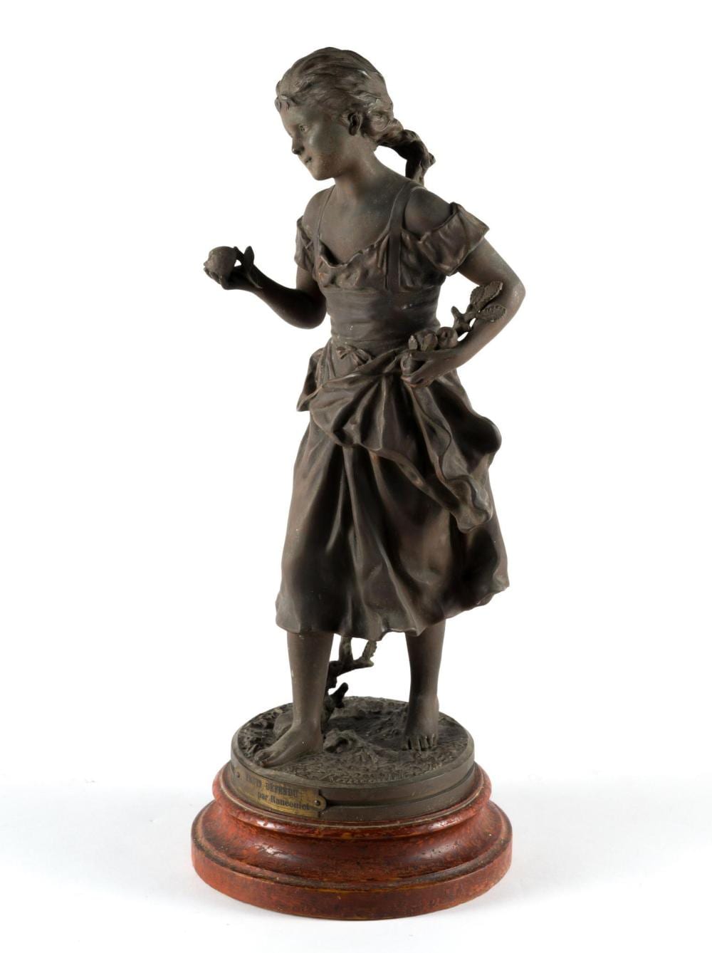Ernest Rancoulet comparable auction result: spelter bronze sculpture after ernest rancoulet