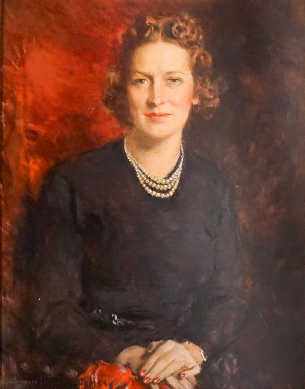 Howard Chandler Christy comparable auction result: howard chandler christy american 1872 1952 portrait of gertrude marino oil on canvas 32 x 25 in 81 3 x 63 5 cm frame 38 1 2 x 32 in 97 8 x 81 3 cm