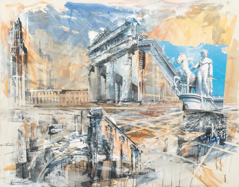 valery koshlyakov 1962 salsk russland die landschaft mit skulpturen the landscape with sculptures · Karl & Faber · 2026-06-12 Valery Koshlyakov comparable auction result: valery koshlyakov 1962 salsk russland die landschaft mit skulpturen the landscape with sculptures
