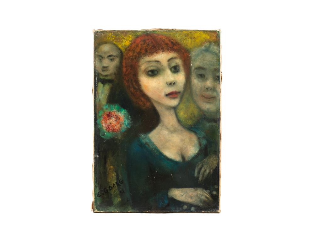 edouard goerg sydney 1893 callian 1969 la dactylo · Kohn International · 2026-06-04 Edouard Goerg comparable auction result: edouard goerg sydney 1893 callian 1969 la dactylo