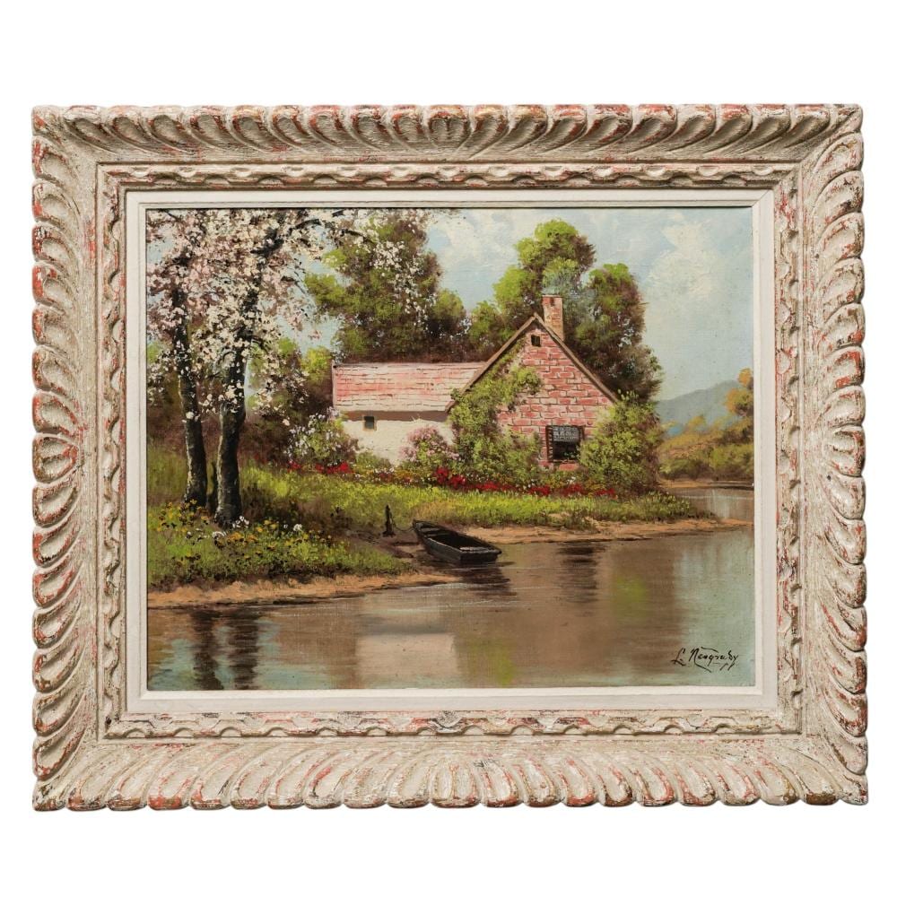 Lazlo Neogrady comparable auction result: laszlo neogrady hungarian 1896 1962 landscape oil painting