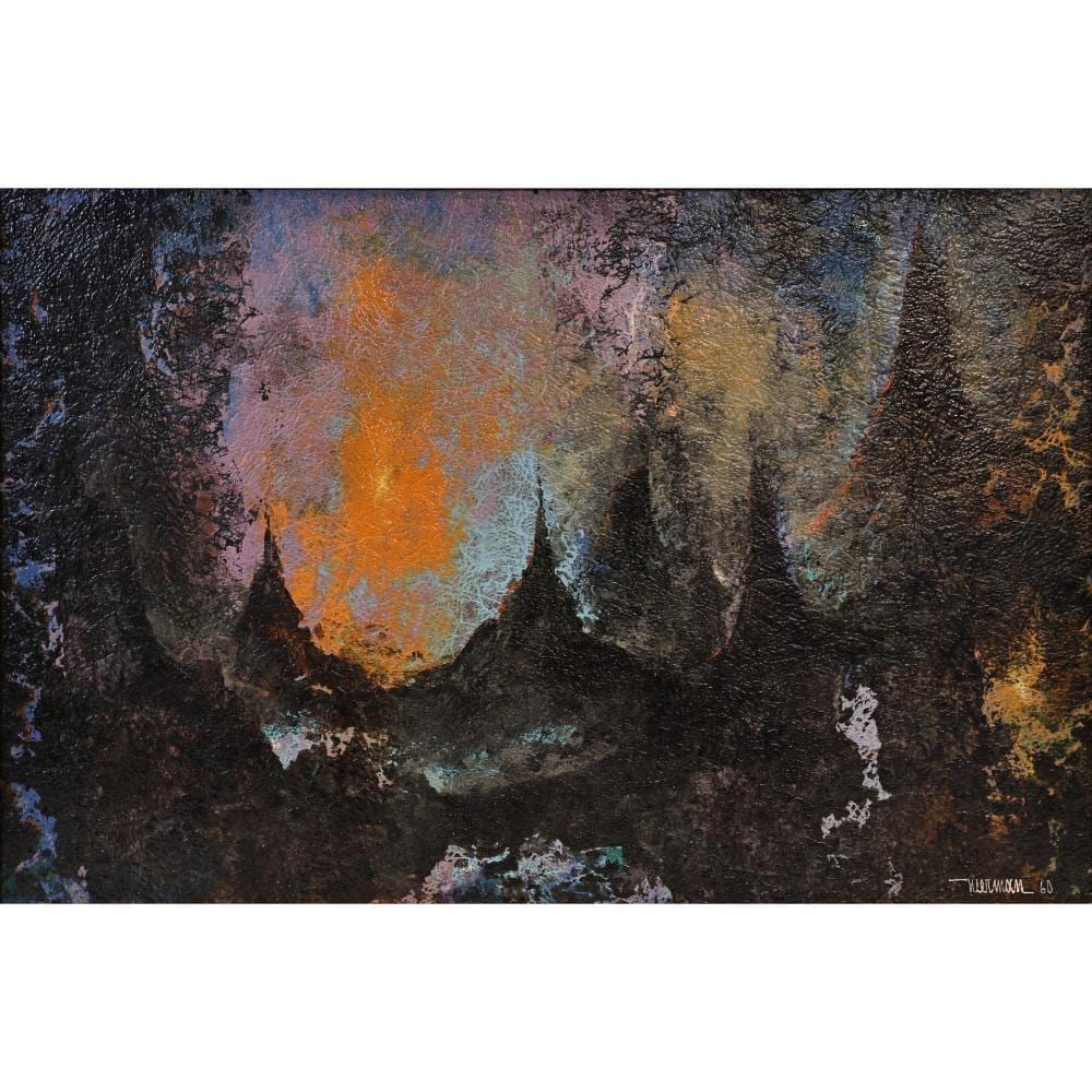 Leonardo Nierman comparable auction result: leonardo nierman mexican 1923 2023