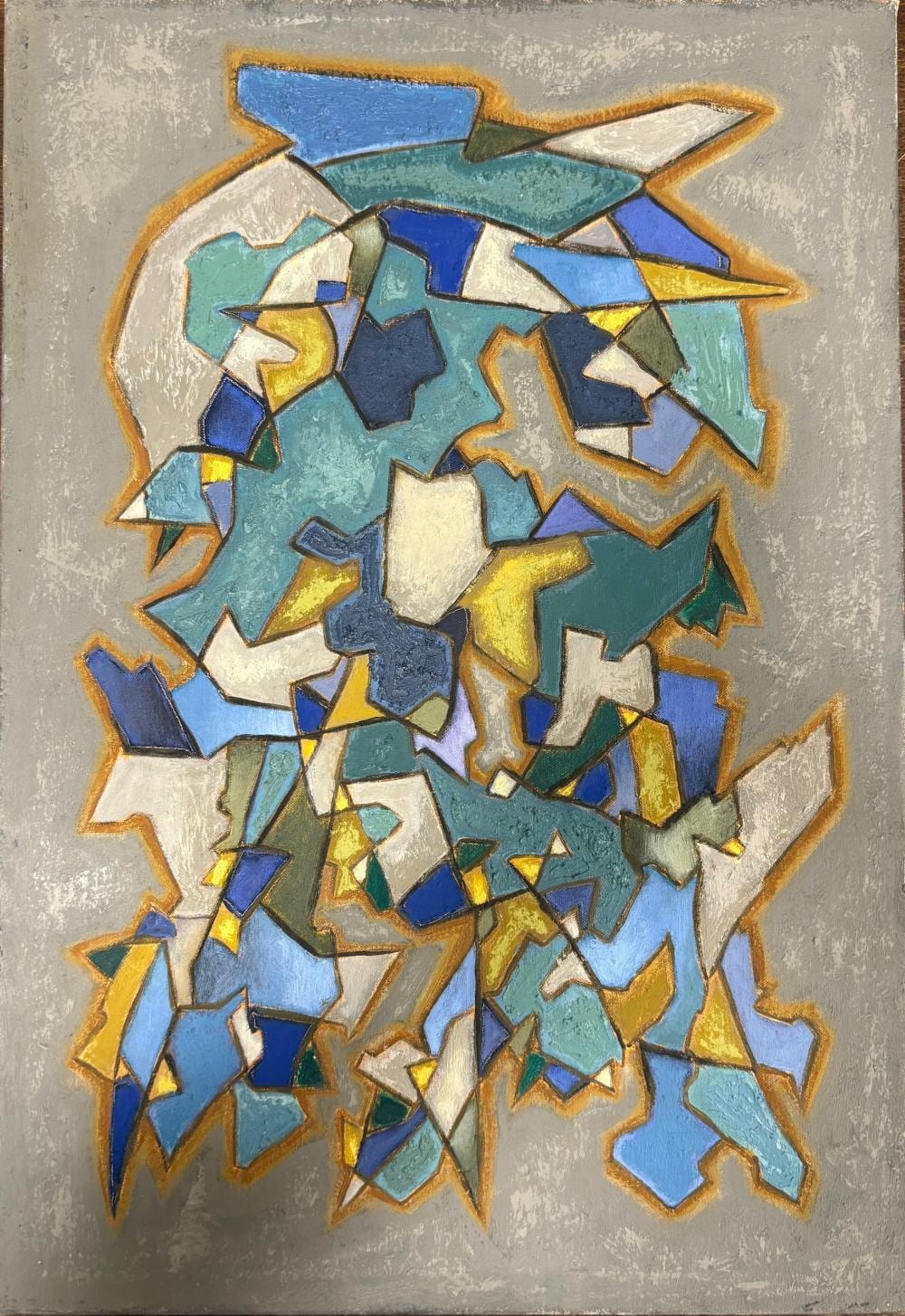 Elie Grekoff comparable auction result: elie grekoff 1914 1985 composition abstraite huile sur toile non sign
