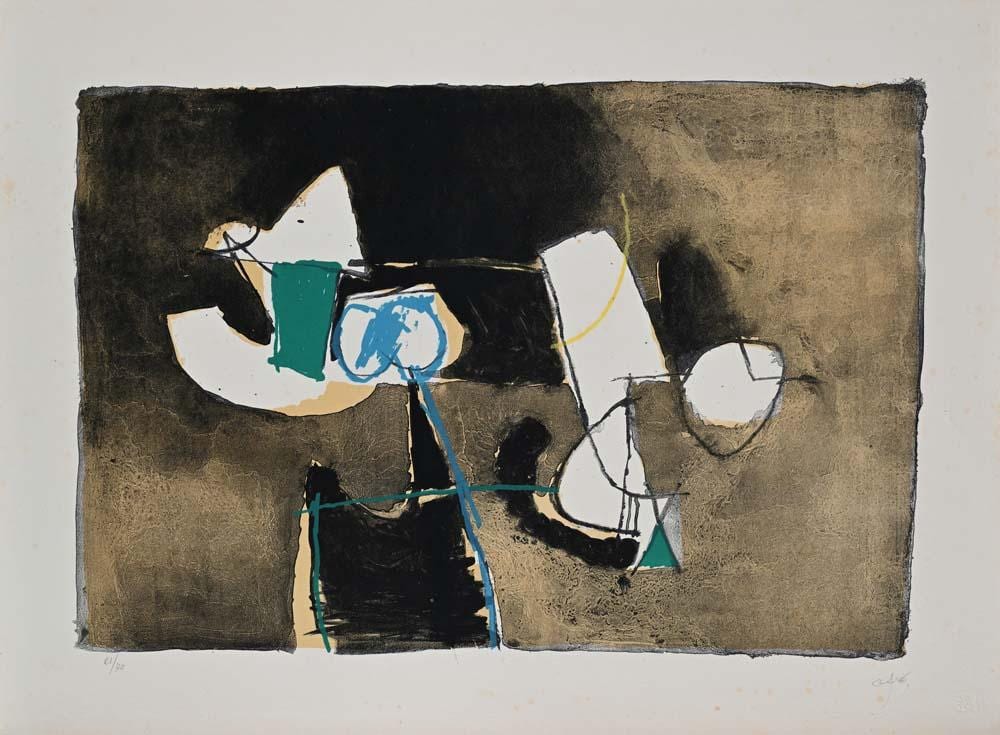 Afro comparable auction result: afro basaldella udine 1912 zurich 1976 untitled