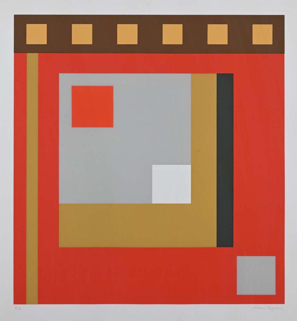 Mauro Reggiani comparable auction result: mauro reggiani nonantola 1897 milan 1980 untitled