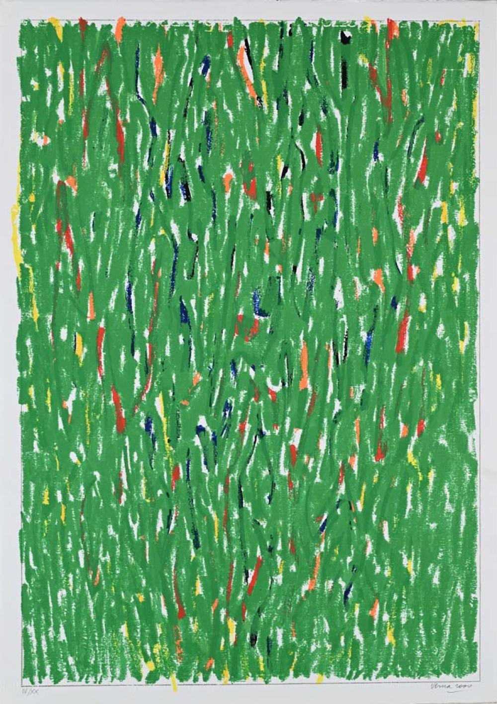 Claudio Verna comparable auction result: claudio verna chieti 1937 untitled