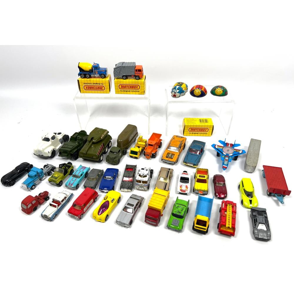 collection of approximately 40 vintage toy vehicles and novelty items manufacturers identified by b · Uniques & Antiques · 2026-06-04 Michail Konstantinovic Klodt comparable auction result: collection of approximately 40 vintage toy vehicles and novelty items manufacturers identified by b