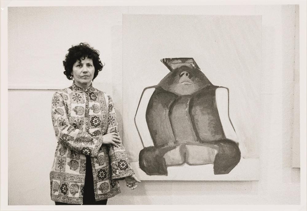 Maria Lassnig comparable auction result: peter baum maria lassnig