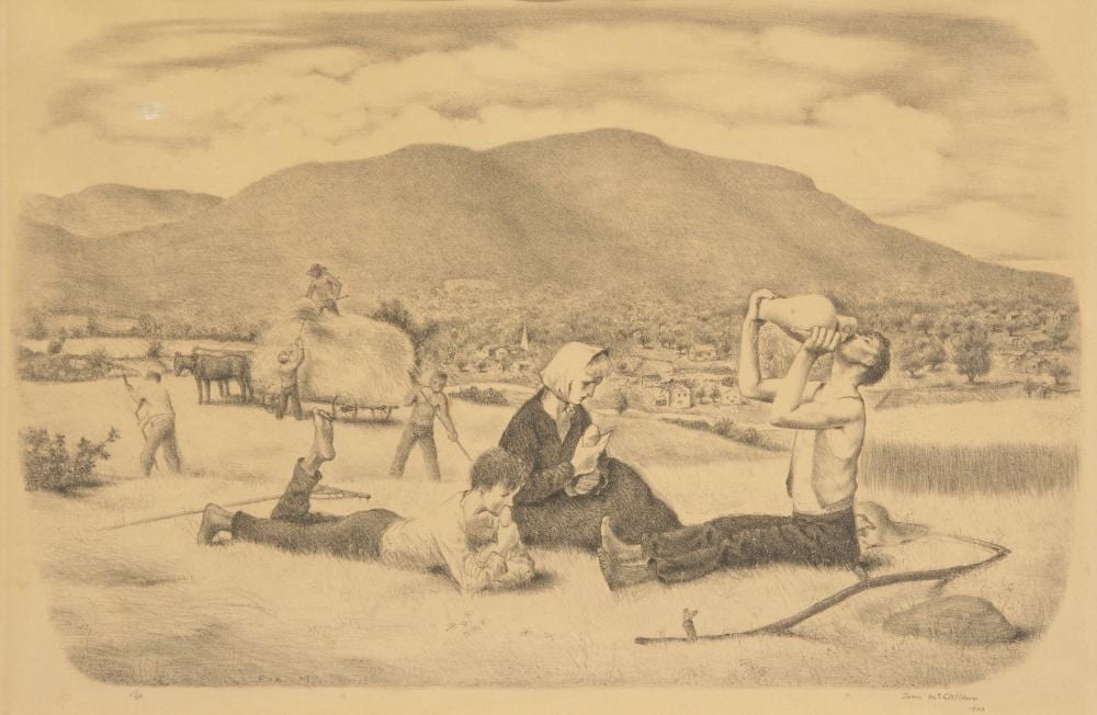 John McClellan comparable auction result: john mcclellan american 1908 1986