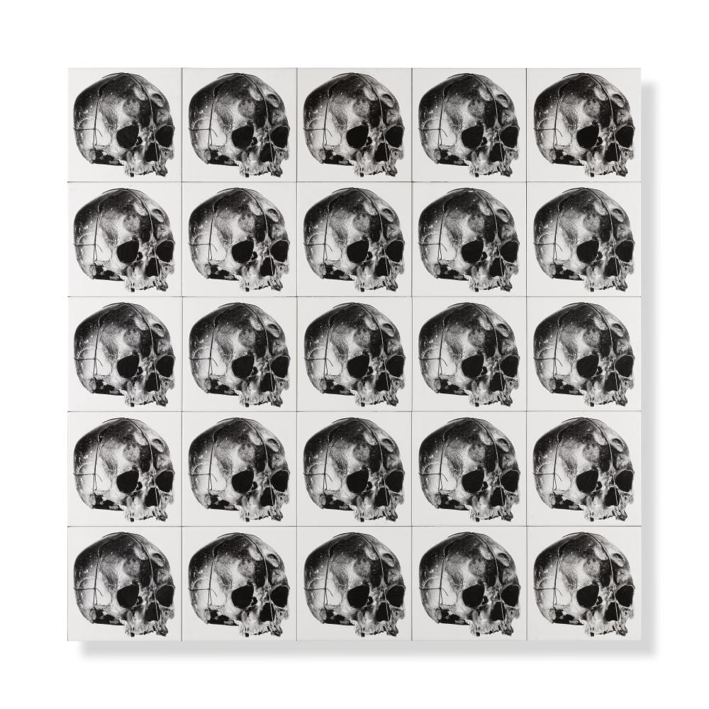 Jean-Pierre Raynaud comparable auction result: jean pierre raynaud n 1939 human tile 1993