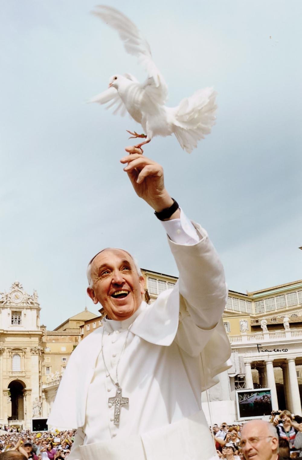 Francesco de Mura comparable auction result: francesco al secolo jorge mario bergoglio