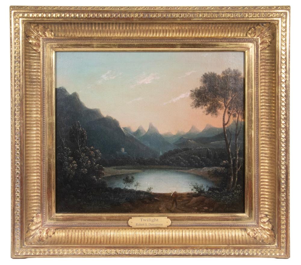 Robert Scott Duncanson comparable auction result: robert s duncanson ny oh mi 1821 1872