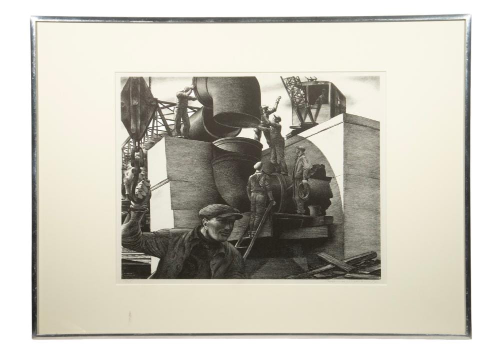edward arthur wilson ny 1886 1970 · Thomaston Place Auction Galleries · 2026-06-26 Edward Arthur Wilson comparable auction result: edward arthur wilson ny 1886 1970