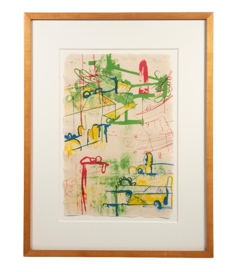 Carroll Dunham comparable auction result: carroll dunham contemporary maine