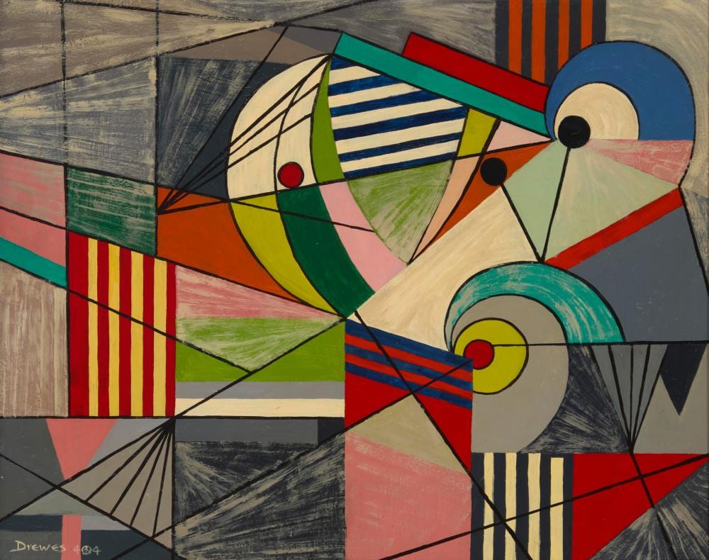 Werner Drewes comparable auction result: werner drewes 1899 1985 abstract 1 1944