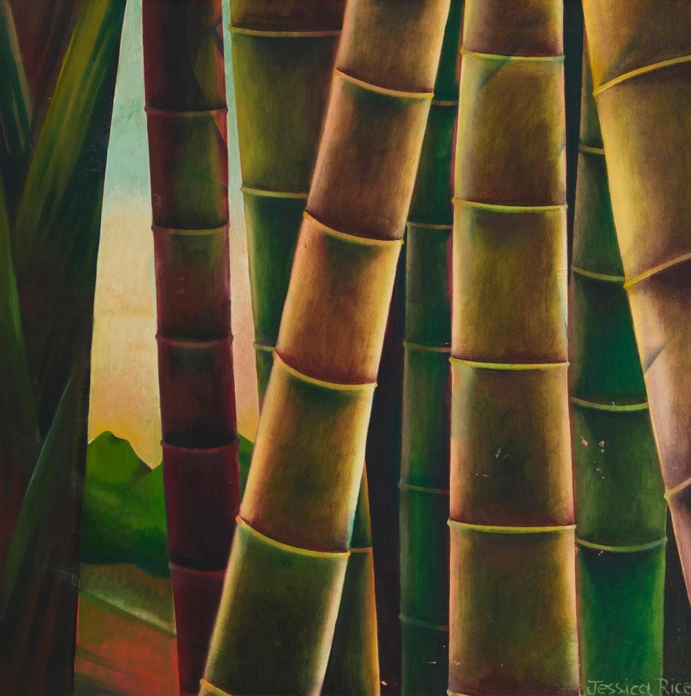 Jessica Rice comparable auction result: jessica rice 1941 2016 bamboo