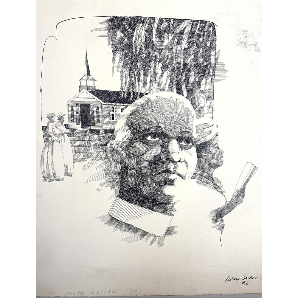 Allan Mardon comparable auction result: allan mardon original illustration on board for section iv of william faulkner s novel the sound and