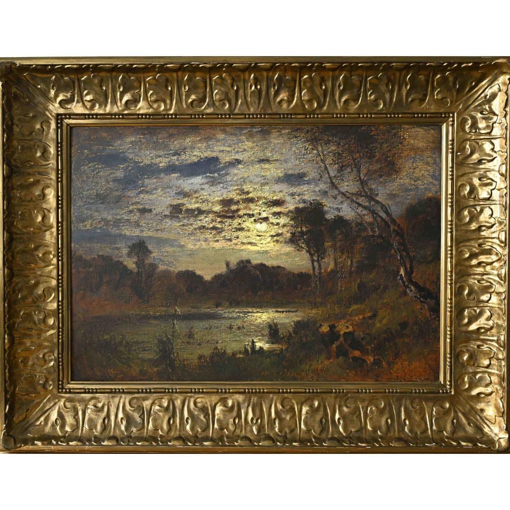 Louis Douzette comparable auction result: louis douzette 1834 1924 north g