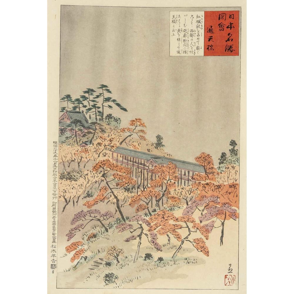 Okoku Konoshima comparable auction result: ukiyo e color woodblock print by ko