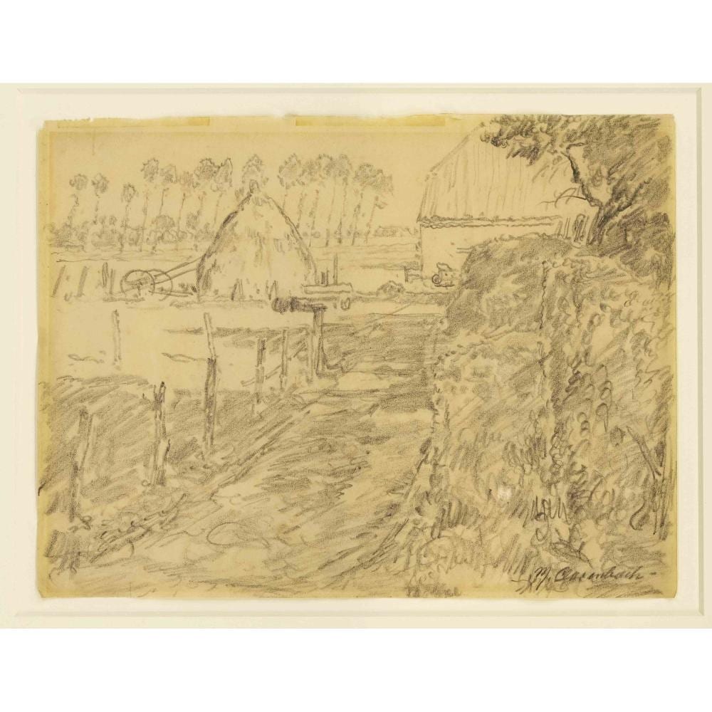 Max Clarenbach comparable auction result: max clarenbach 1880 1952 landsca
