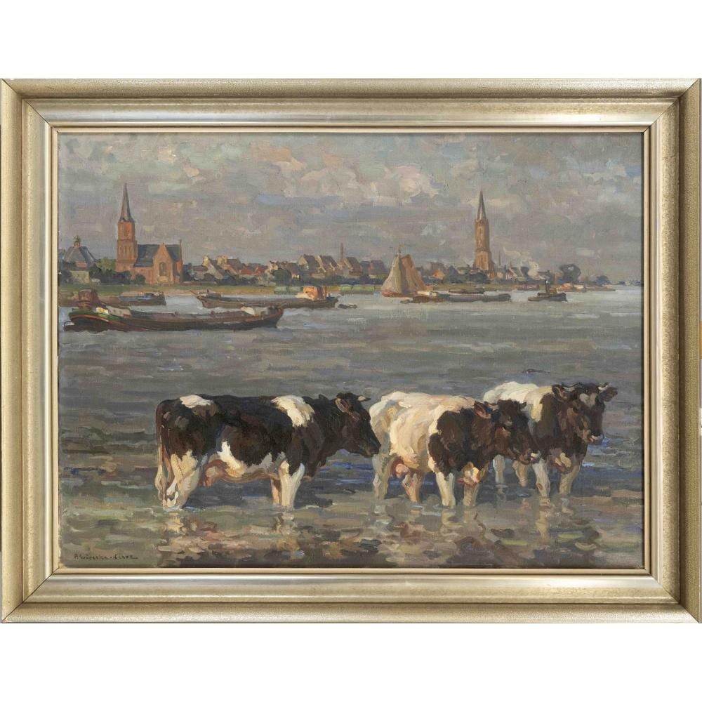 August Lüdecke-Kleve comparable auction result: august l decke cleve 1868 1957 g