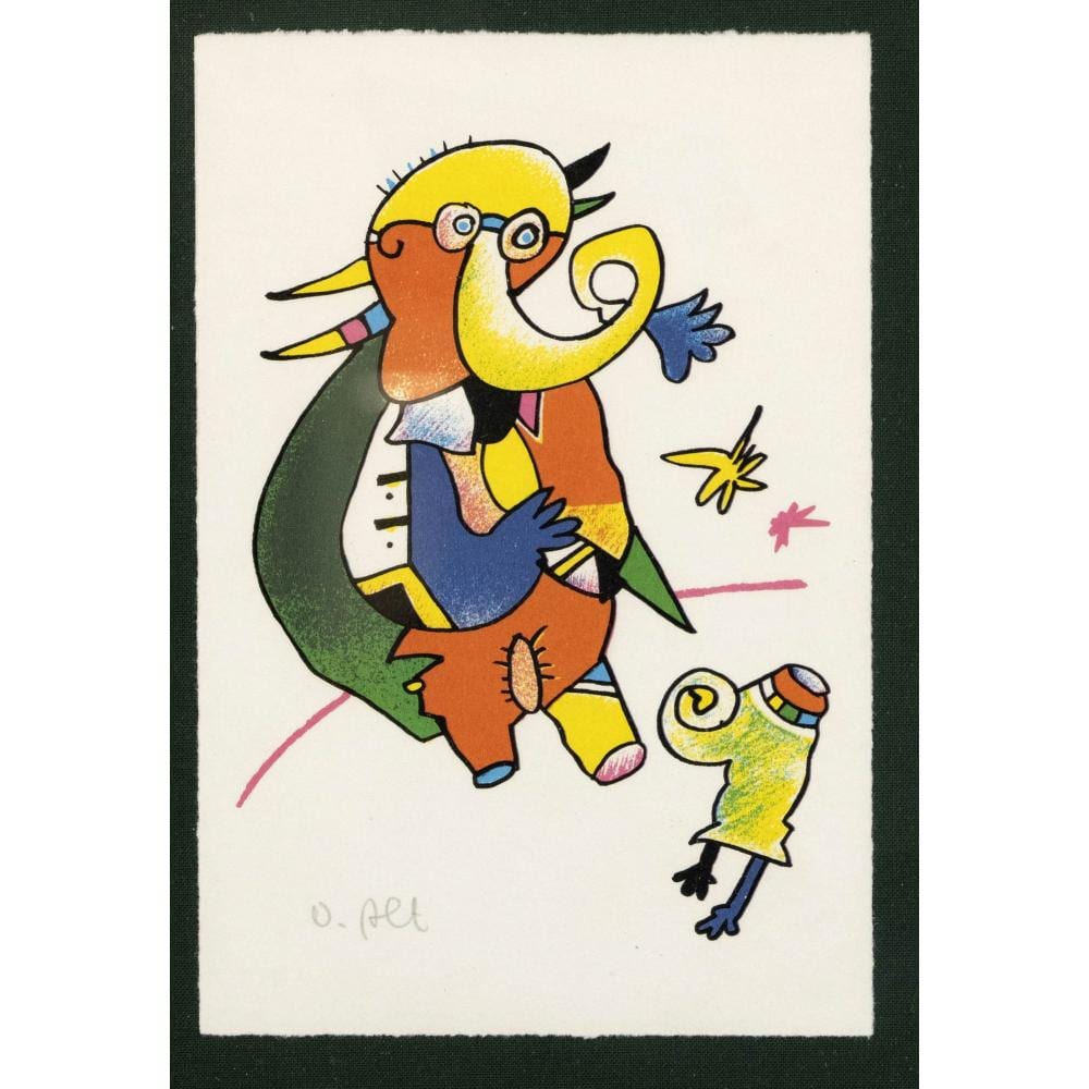 Otmar Alt comparable auction result: otmar alt 1940 german painter