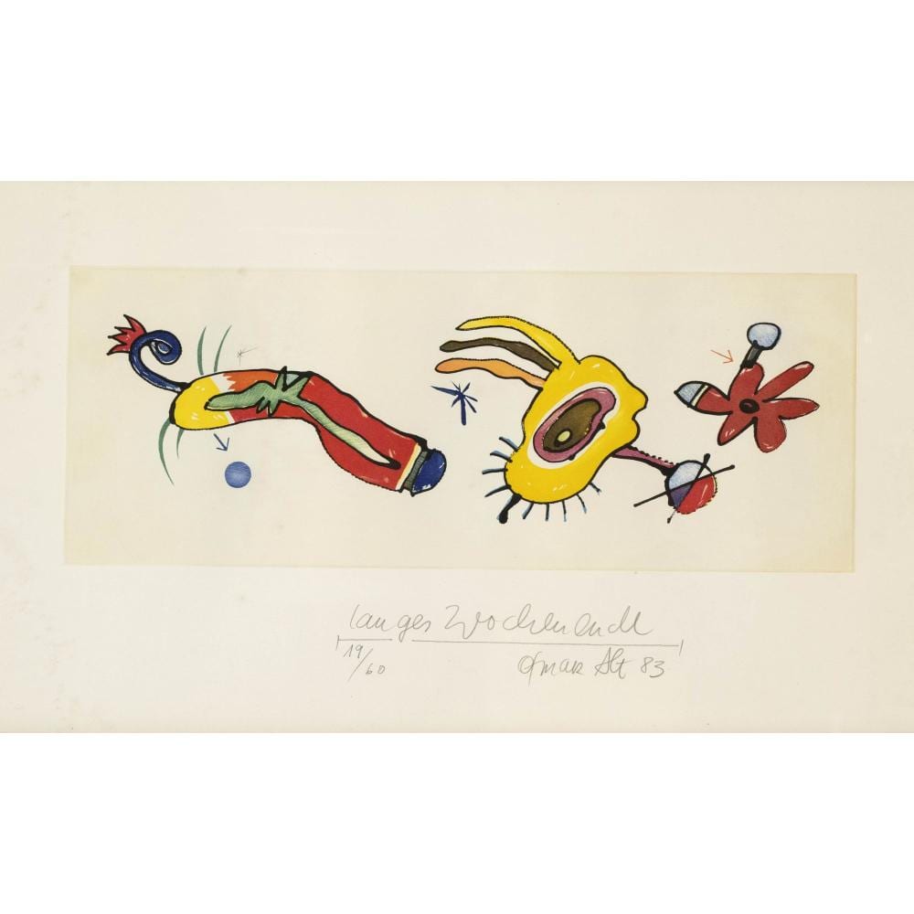Otmar Alt comparable auction result: otmar alt 1940 german painter