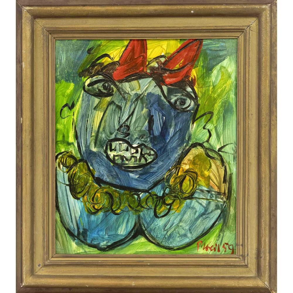 Peter Robert Keil comparable auction result: peter robert keil 1942 german p