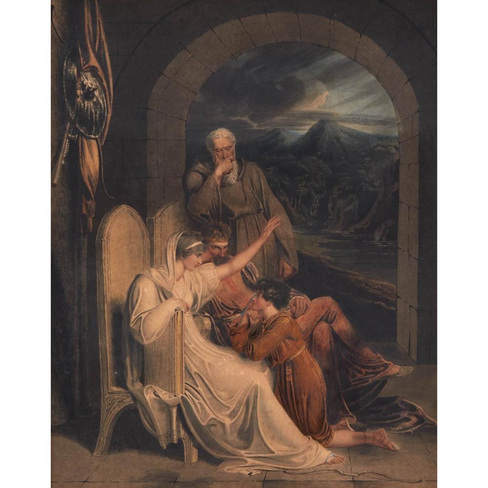 Richard Westall comparable auction result: richard westall 1764 1836 a mother s bidding